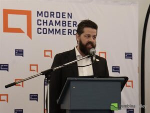 Stéphane Warnock will step into the role of the Morden Chamber of Commerce's new president.